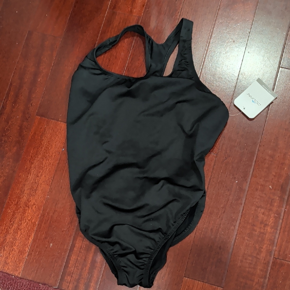 Black Girls Dolphin Swimwear XXL